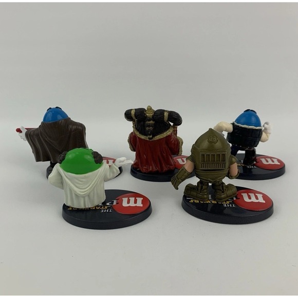 Star Wars Mpire M&M Collectible Figures Lot Obi-Wan Queen Amidala Leia C-3PO Han - Picture 2 of 14